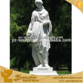 garden life size stone figure sculpture of beautiful woman